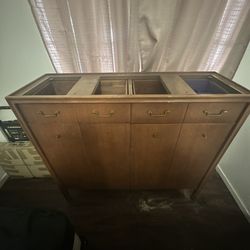 $ 80 Wood Dresser For Sale