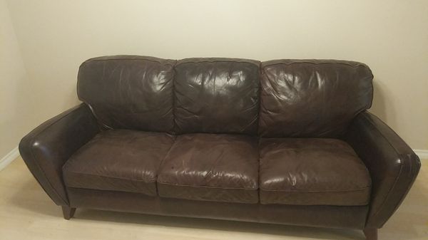 Brown Leather Sofa For In Las Vegas Nv Offerup