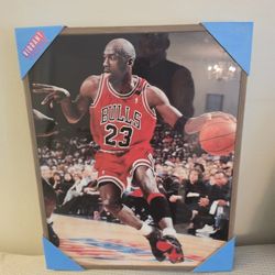 Michael Jordan Art Work w/ Frame 