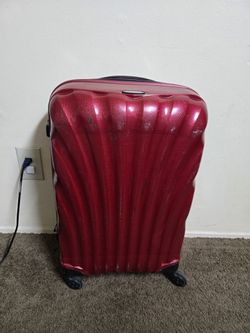 Samsonite Hard Shell Spinner Luggage Red