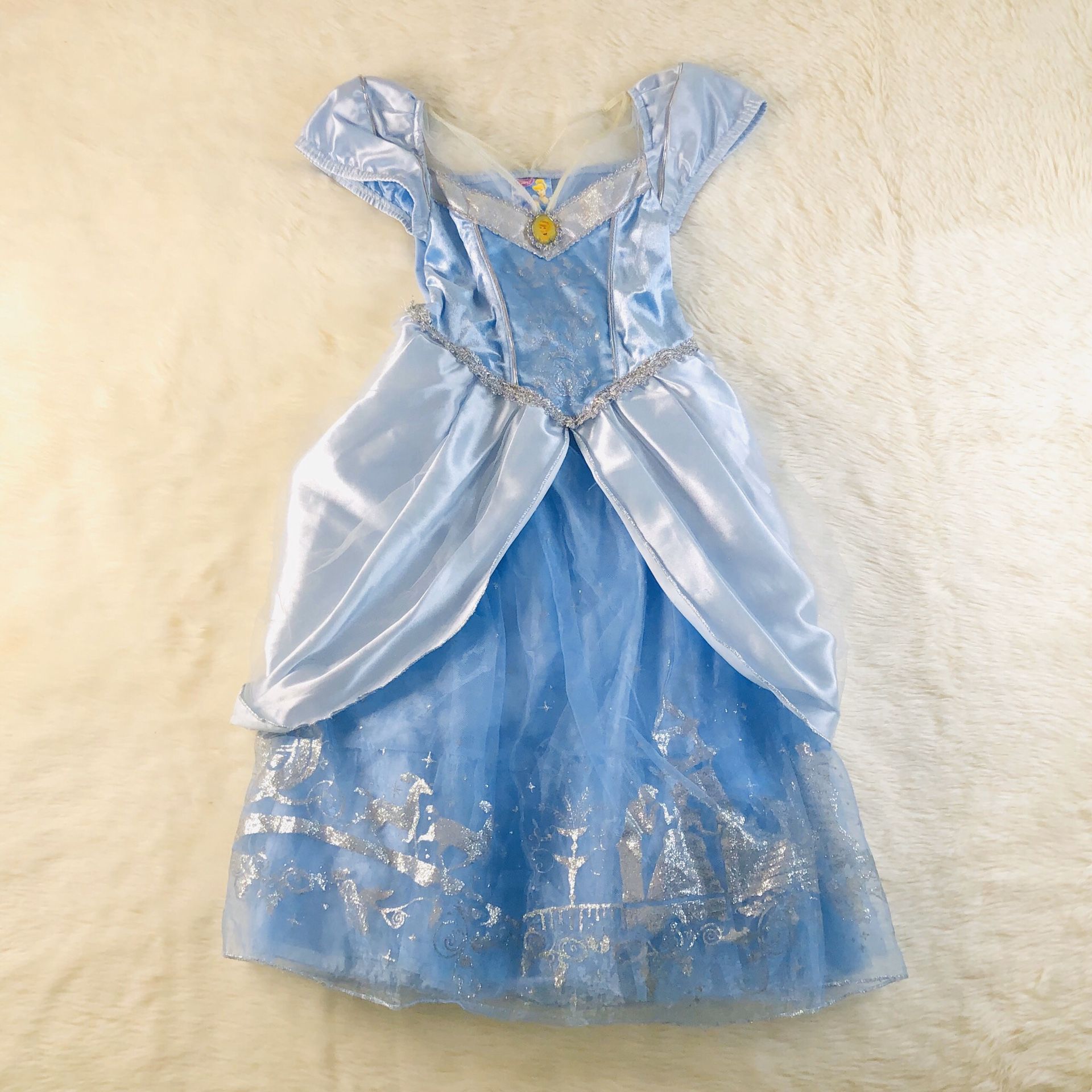 Kids Disney Store Cinderella Dress 5/6