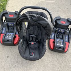 Baby  Car Seat With 2 Car Boosters For Two Cars, Take All For $30