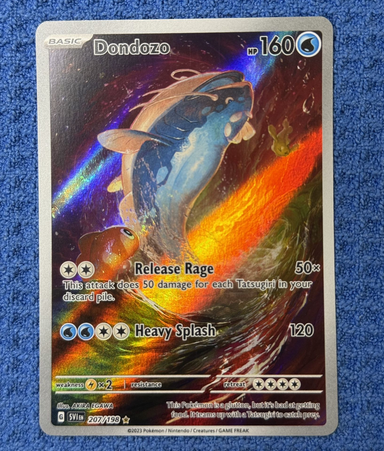 Dondozo Pokemon Card