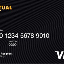 $47.50 Virtual Visa Gift Card