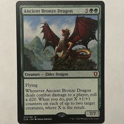 Ancient Bronze Dragon - Commander Legends: Battle for Baldur's Gate (CLB)