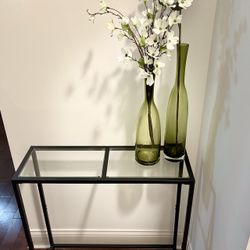 Entryway Console Table (Black) 