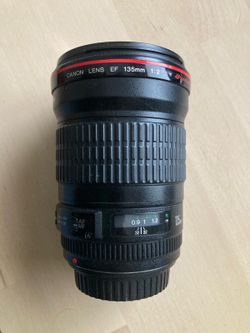 Canon EF 135mm F2 L USM Lens For Repair or Parts