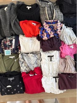 100-Piece Women's Designer Clothing Bundle – Mostly Size Small |Will Ship