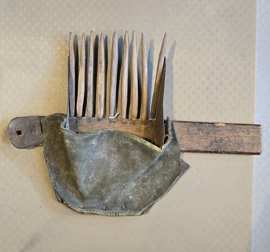 Antique Primitive Cranberry Scoop