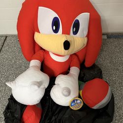New Giant Sonic The Hedgehog Knuckles Plus Toy 36” Tall!!