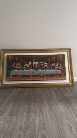 The last supper wall decoration