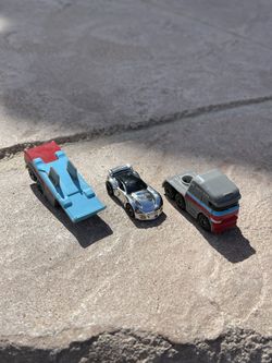 Micro Machine Silver Transporter