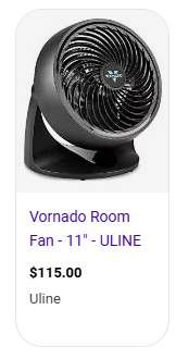 Vornado 3 speed fan