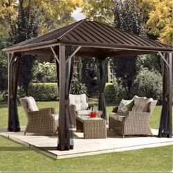 Brand New Patio Outdoor Gazebo 10x10 Installation Available