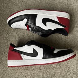 Air Jordan 1 Retro OG Low Black Toe Size 11.5
