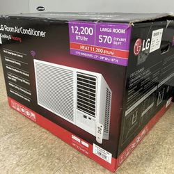 LG 12200 BTU Smart Window Air Conditioner - LW1223HRSM