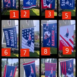 New England Patriots Flag Size 3ftx5ft 