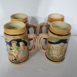 German Japenese Beer Mugs