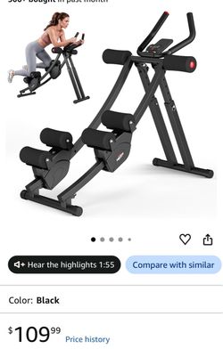 Ab Coaster Abdominal Crunch Machine