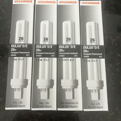 Sylvania CF26DD/E/841/ECO 4pin bulbs