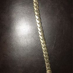 $50 Cuban Bracelet 18k Gold Plated 