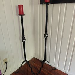 Beautiful Metal Candle Holders 