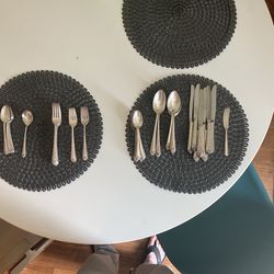 Holmes And Edward’s Inlaid Silver Set