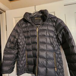 Michael Kors Gray Puffer Jacket, XXL