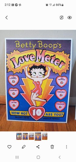 Betty Boop Tin Sign