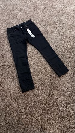 Black purple jeans size 38