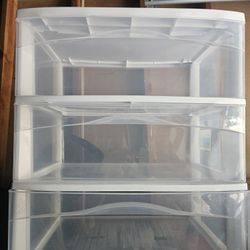 Plastic Furniture 3 Drawers