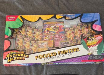 Mega Evolution Ascended Heroes Focused Fighters Premium Collection