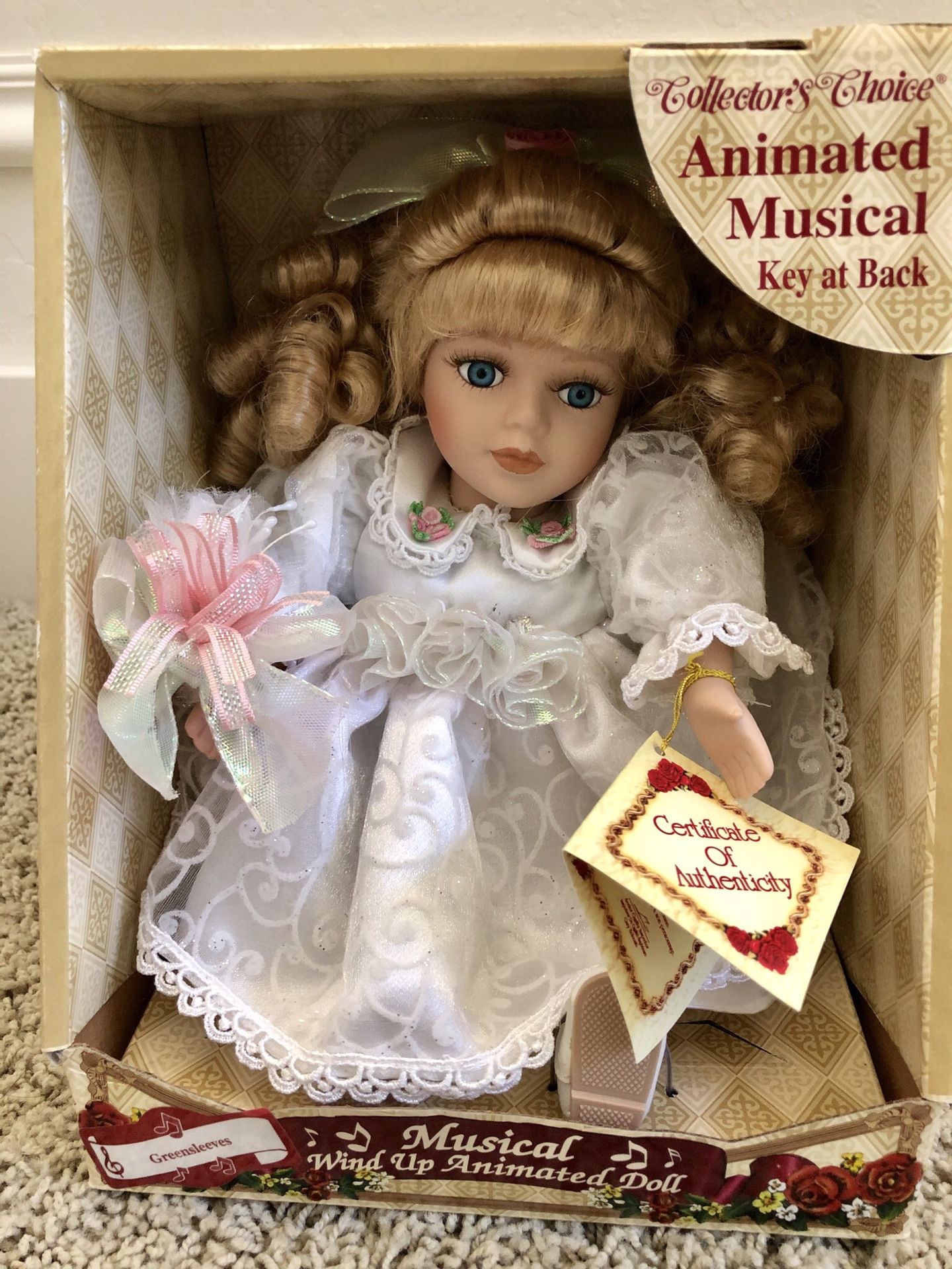 Musical collectors choice doll