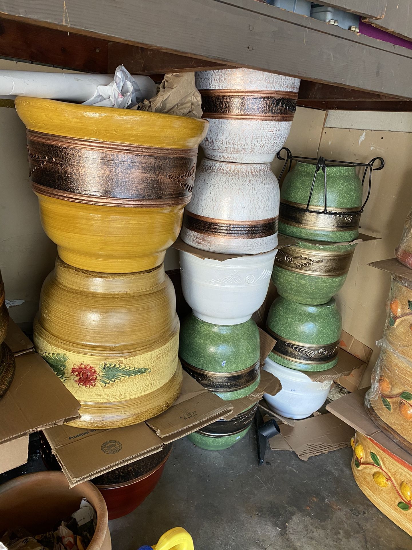 Clay Planters (PRICE VARY) Anaheim