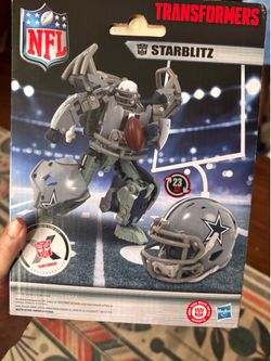 Brand New Transformers x NFL Collaborative "Starblitz" - Dallas Cowboys Edition