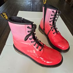 Doc Martin Air Wave Pink Sparkle Fade US L Size 6 Like New