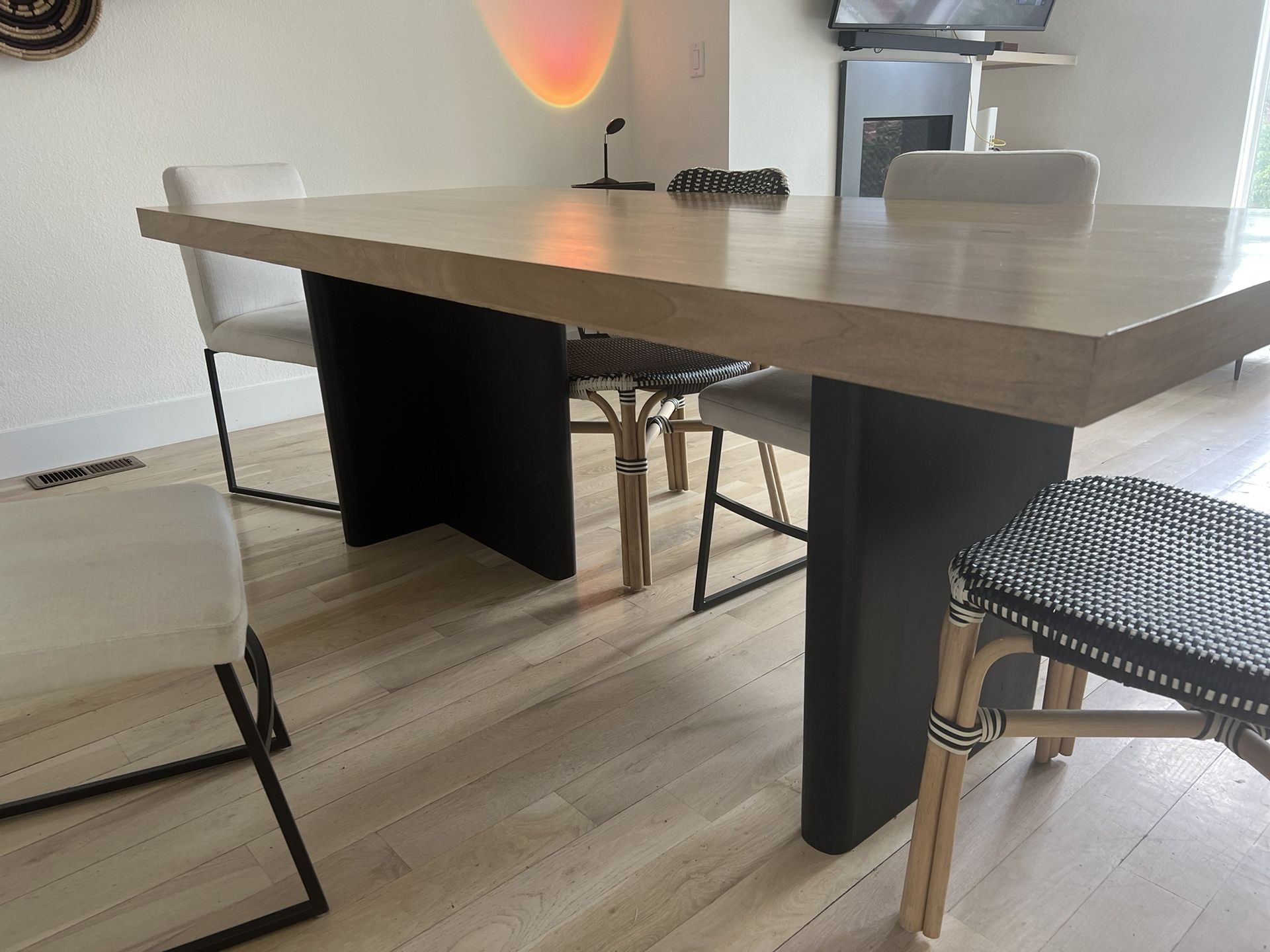 Stunning and Unique — Crate & Barrel Dining Table