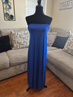 Blue maxi dress $3 ( new with tag)