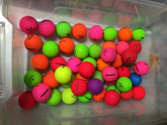 50 Matte Finish Golf Balls $30