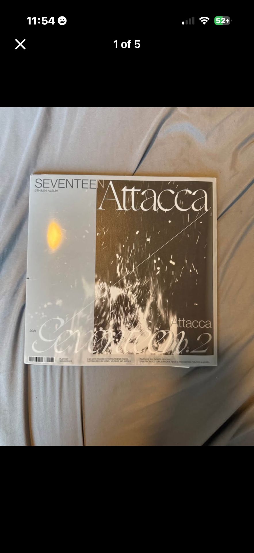 seventeen attacca album