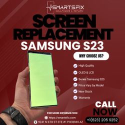 Samsung Galaxy S23 Ultra Screen Replacement Display | Premium & Aftermarket | OLED & LCD