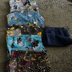 6 xl Scrubs and one blue pants. Best offer 