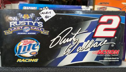 New Rusty Wallace 1:24 Stock Car-PLEASE READ DESCRIPTION