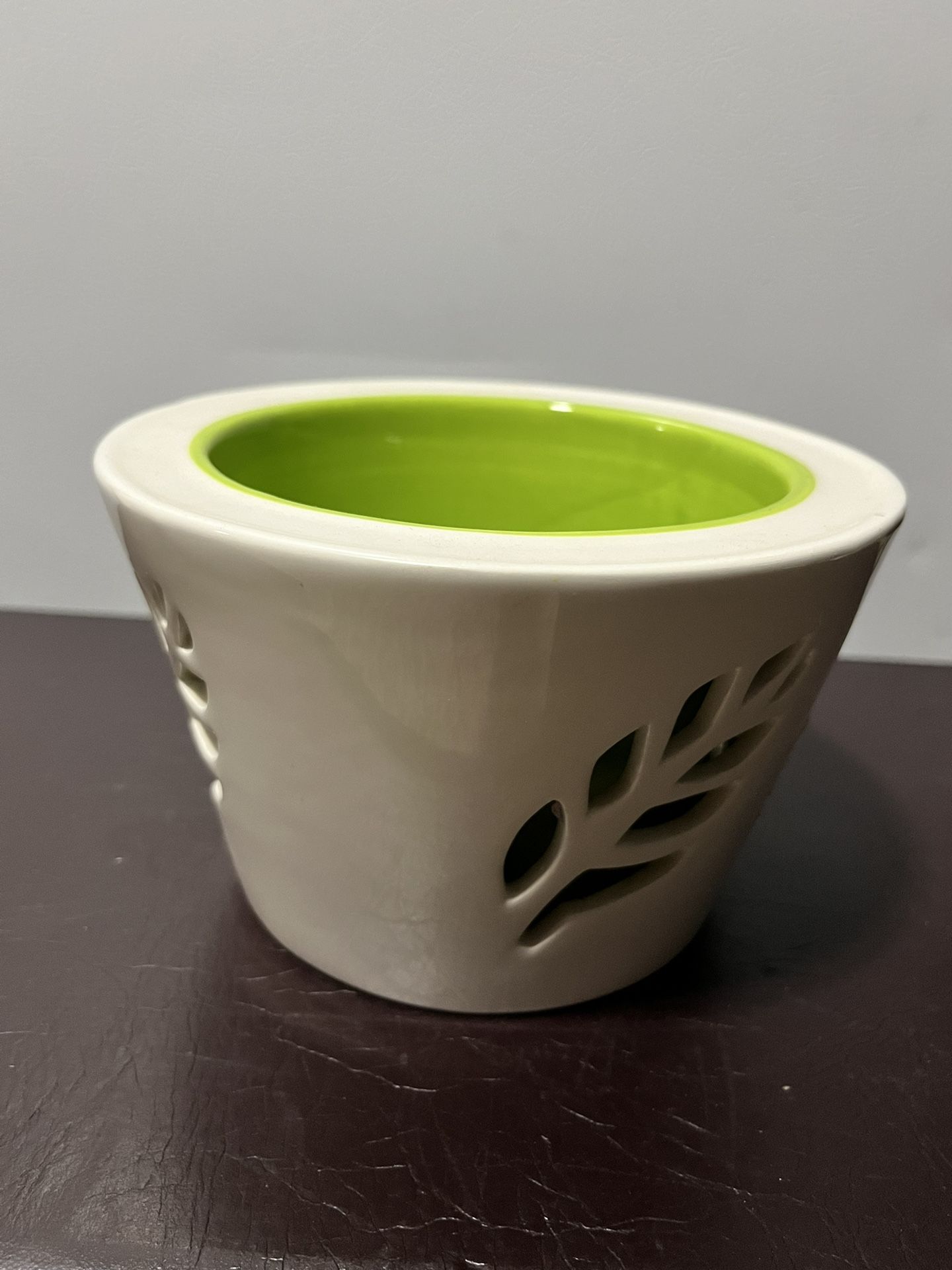 Double Wall Ceramic Pot