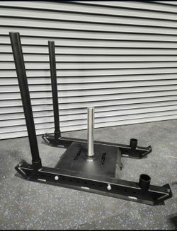 NEW Workout Sled Push Sleds Home Gym For Olympic Weights
