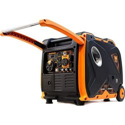 WEN Super Quiet 4000-Watt RV-Ready Electric Start Portable Inverter Generator with Fuel Shut-Off and CO Watchdog (56400iX)
