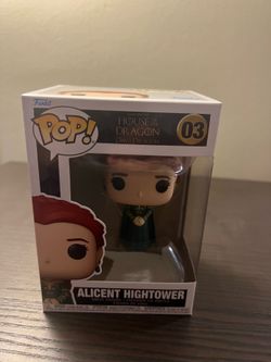 Young Alicent Hightower Funko Pop #03 House Dragon Day Game Thrones Television
