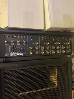 Sound tech 4150 amplifier/mixer (only)