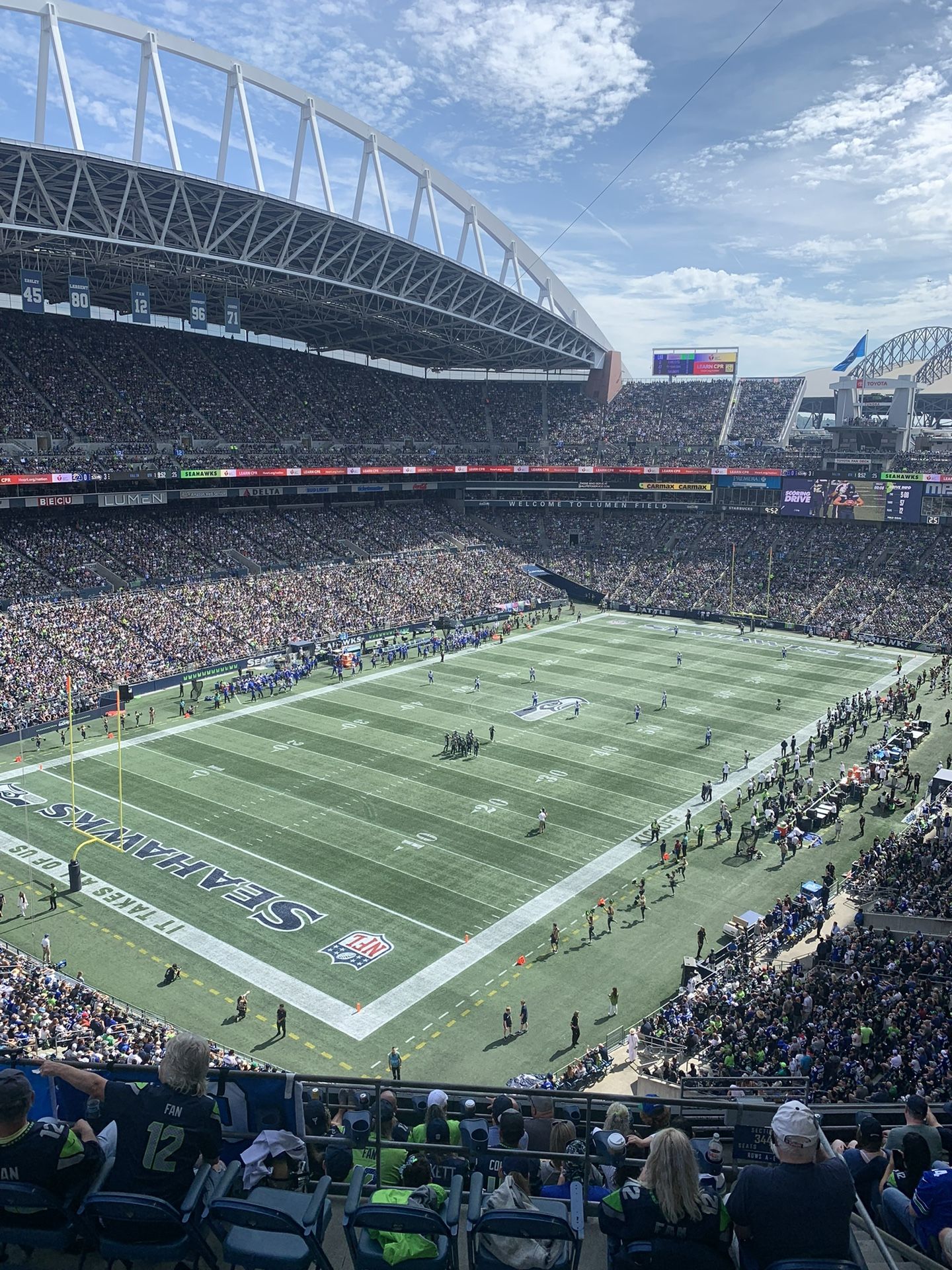 Seahawks Vs Saints 2 Great Seats In Row #2