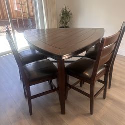 Solid Wood Table Set 